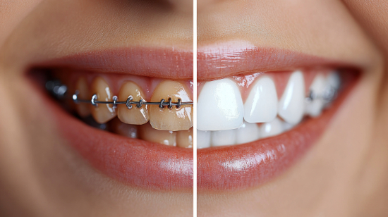 審美歯科の治療におけるビフォーアフター