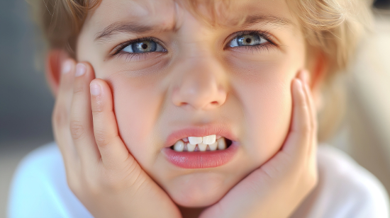 不正咬合のこども