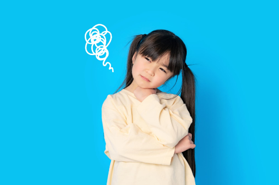 悩む子供