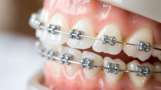 矯正治療の様子