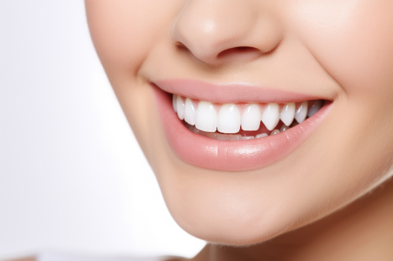 被せ物治療で美しくなった口元