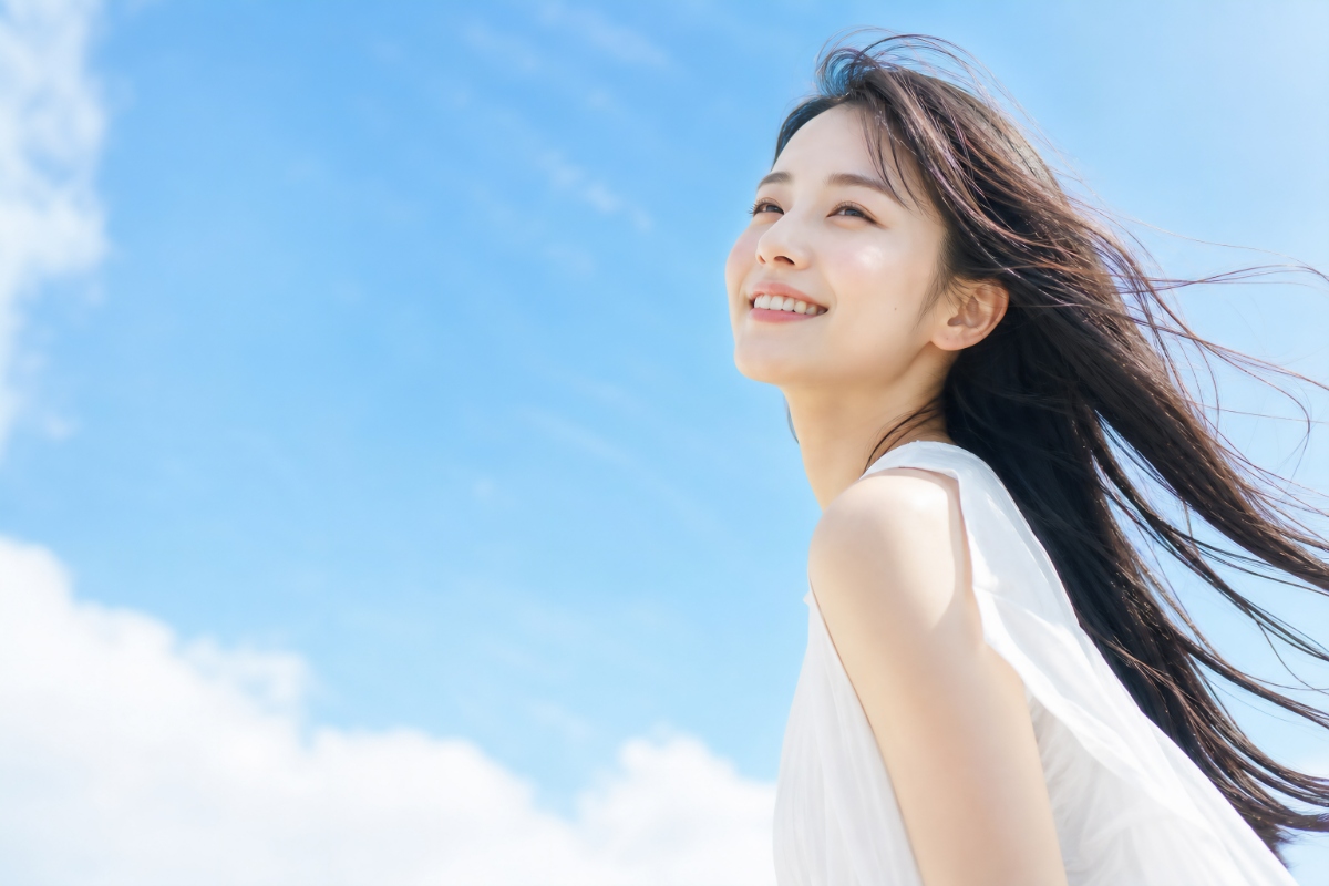 ホワイトニングで綺麗になった歯